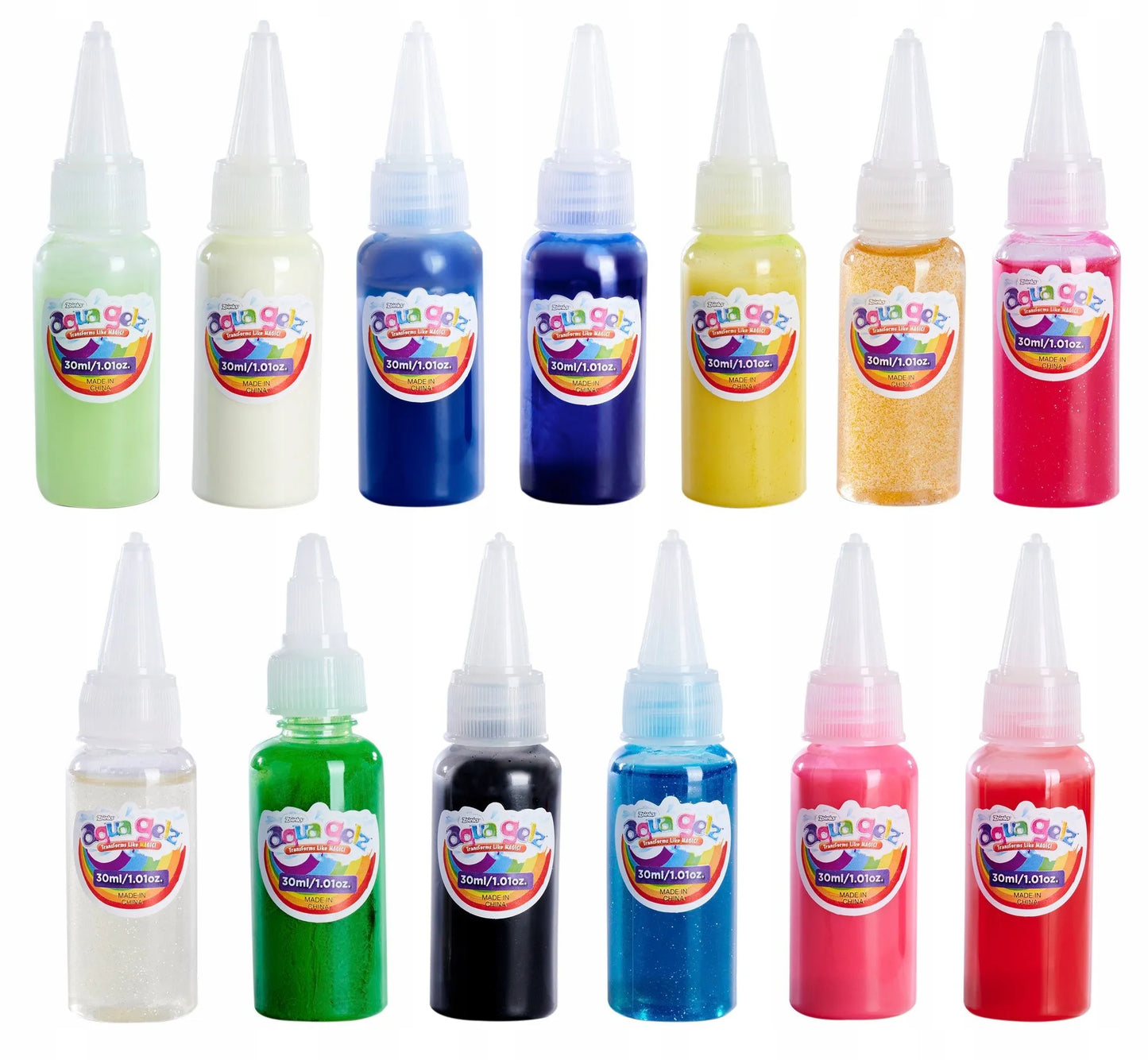 AQUA GELZ didelis kūrybinis rinkinys XXL 13 spalvų gelis 3D gyvūnėliai + formelės
