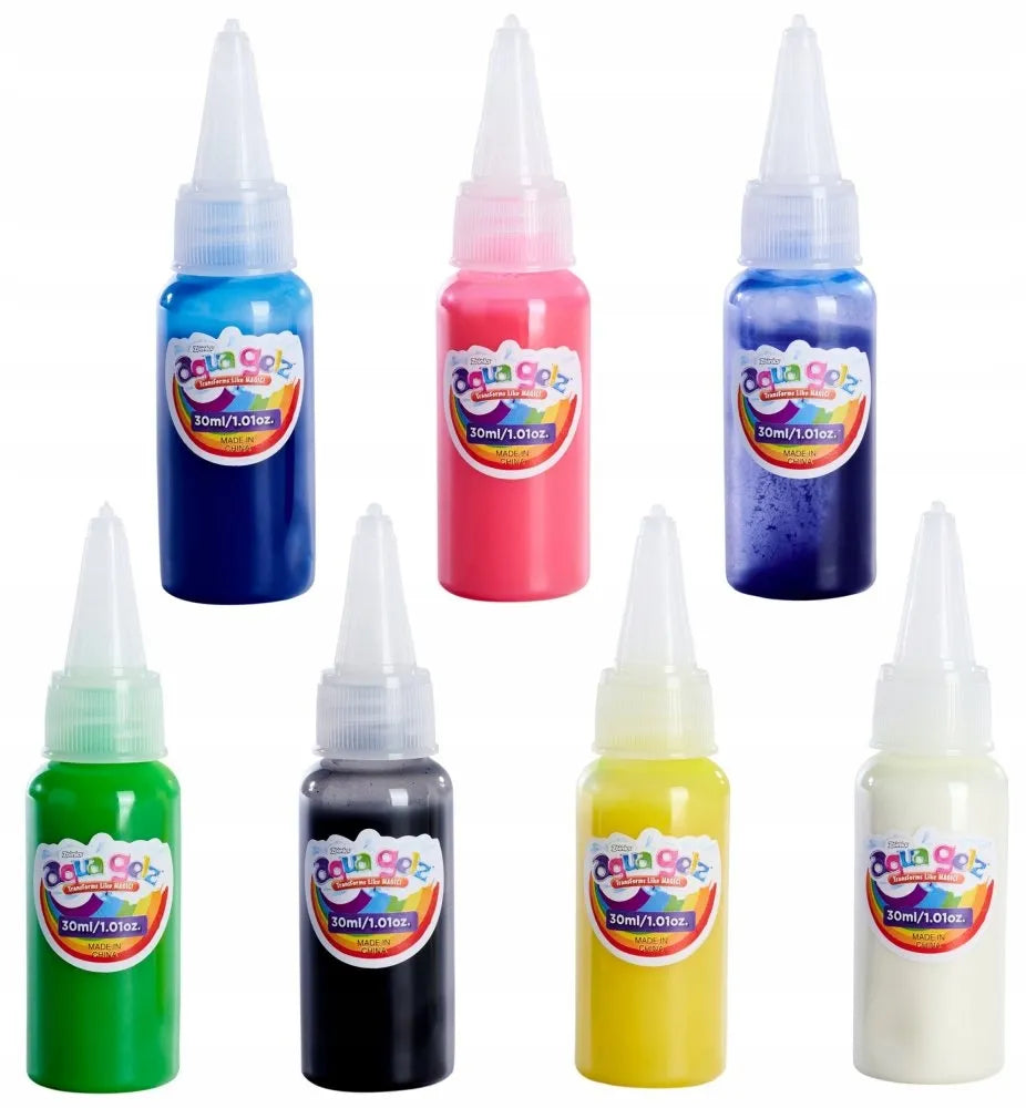 Aqua Gelz kūrybinis rinkinys 7 spalvų gelis jūrų gyvūnų formelės Simba
