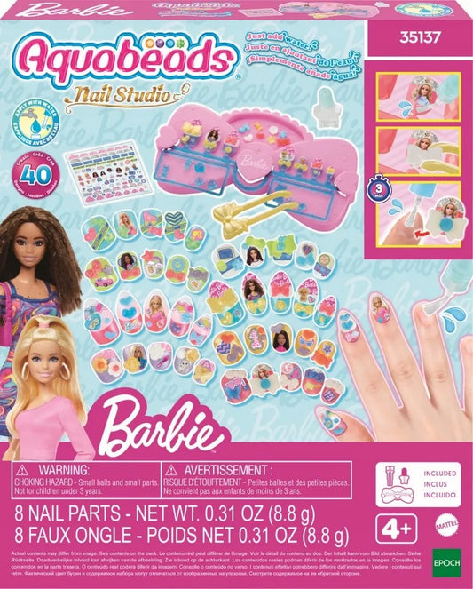 Aquabeads Barbie nagų dizaino studija