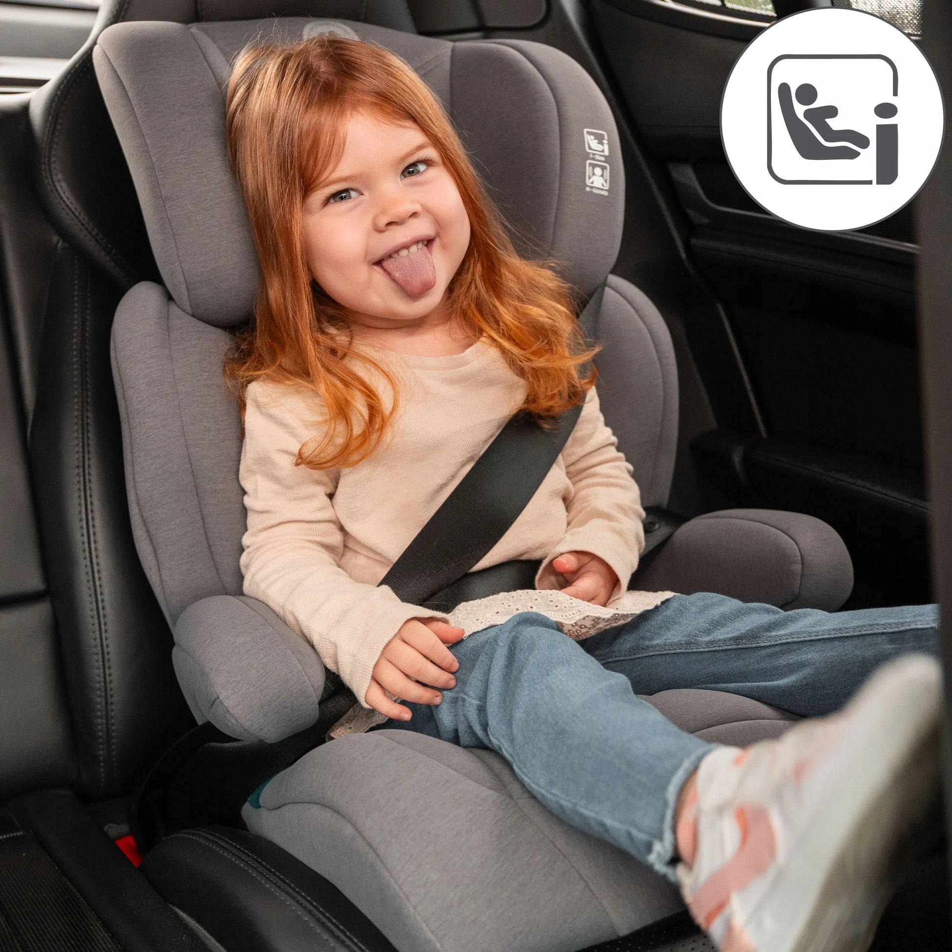 Automobilinė kėdutė 15-36 kg ISOFIX i-Size Lorelli Speed GT 100-150cm smėlio spalvos