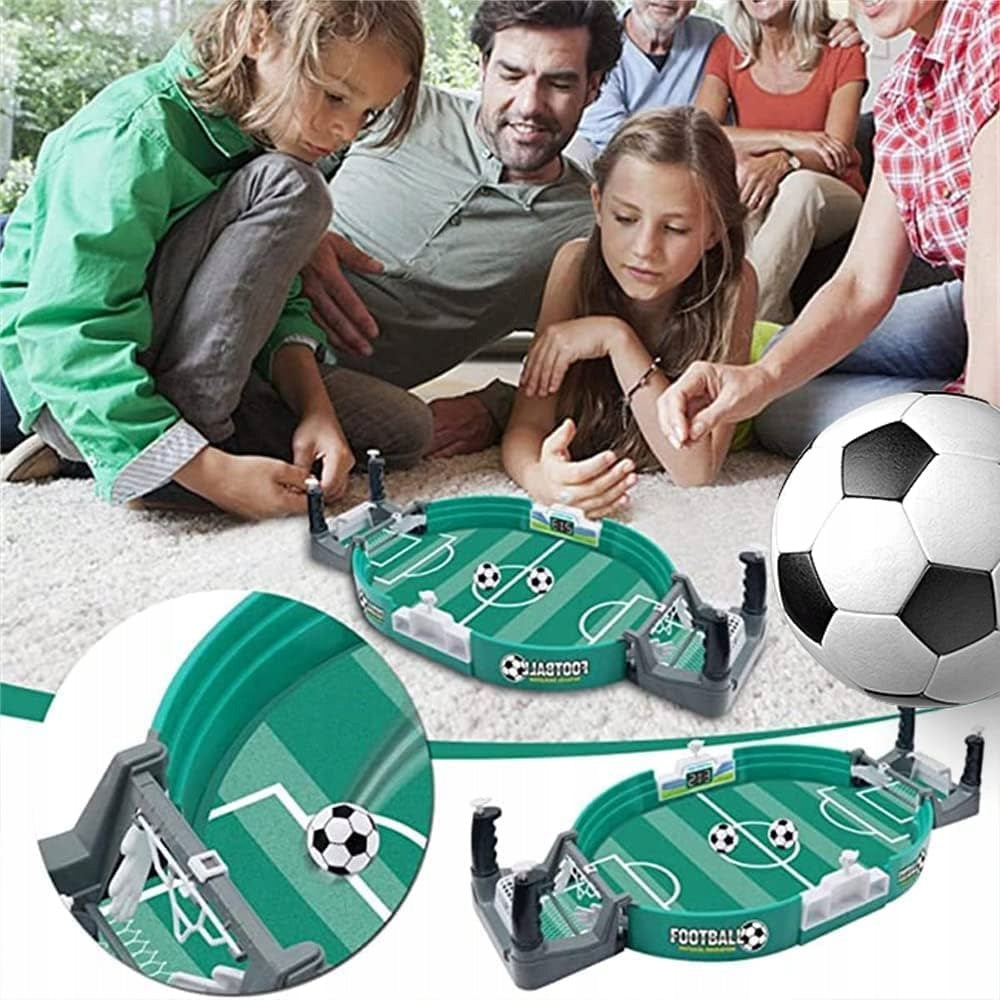 Stalo Futboliukas – Miniatiūrinis Futbolas su Dideliu 57x28 cm Žaidimo Lauku