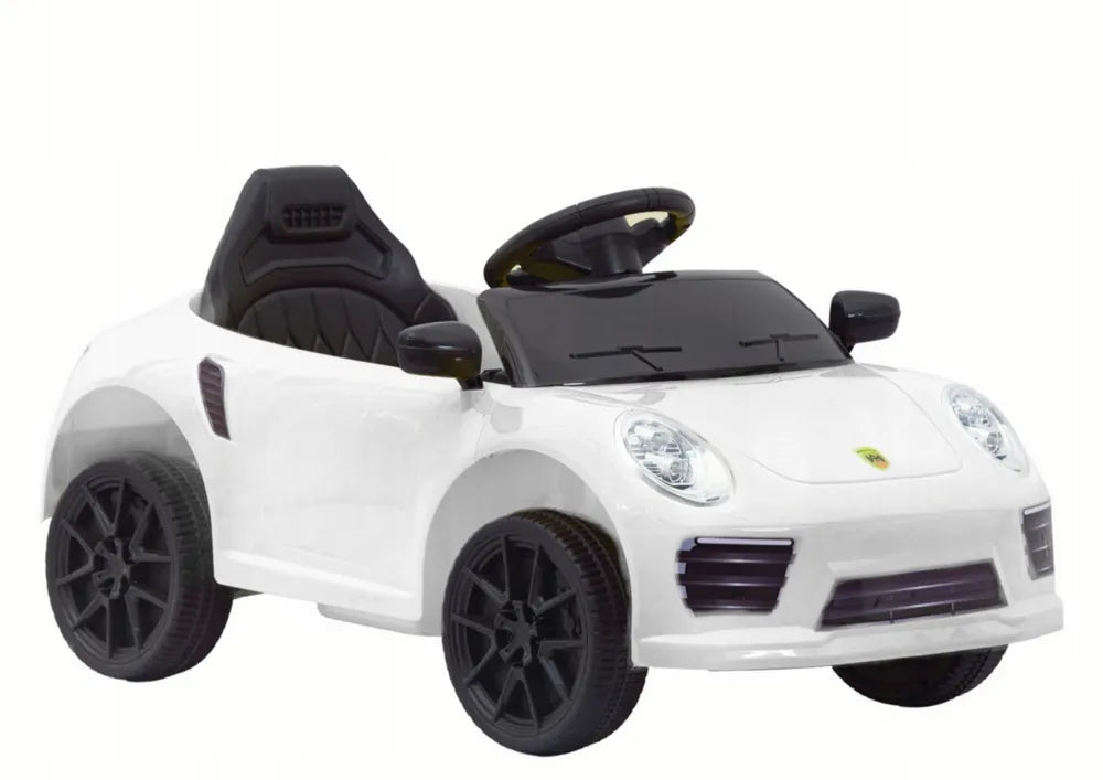 Baltas akumuliatorinis automobilis WMT-666