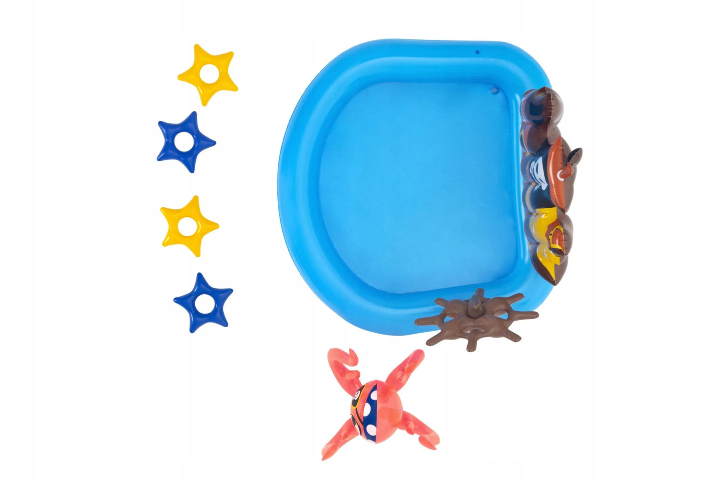 Bestway pripučiamas žaidimų baseinas Piratas 140x130x104cm B52211