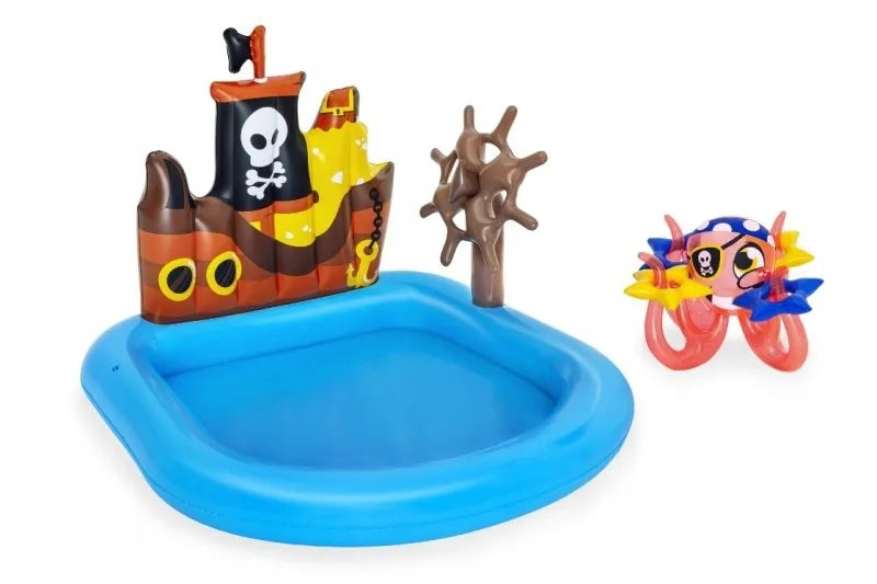 Bestway pripučiamas žaidimų baseinas Piratas 140x130x104cm B52211