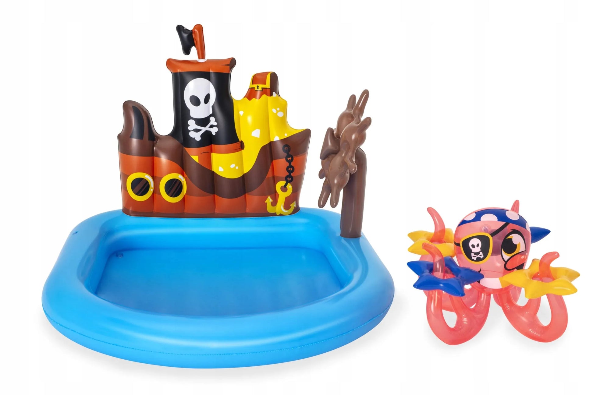 Bestway pripučiamas žaidimų baseinas Piratas 140x130x104cm B52211