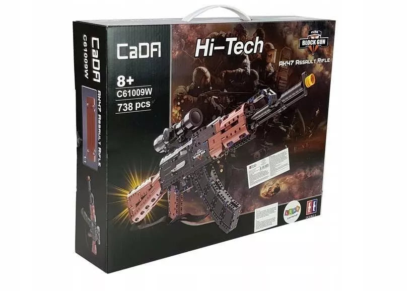 CaDA AK-47 automato konstravimo rinkinys