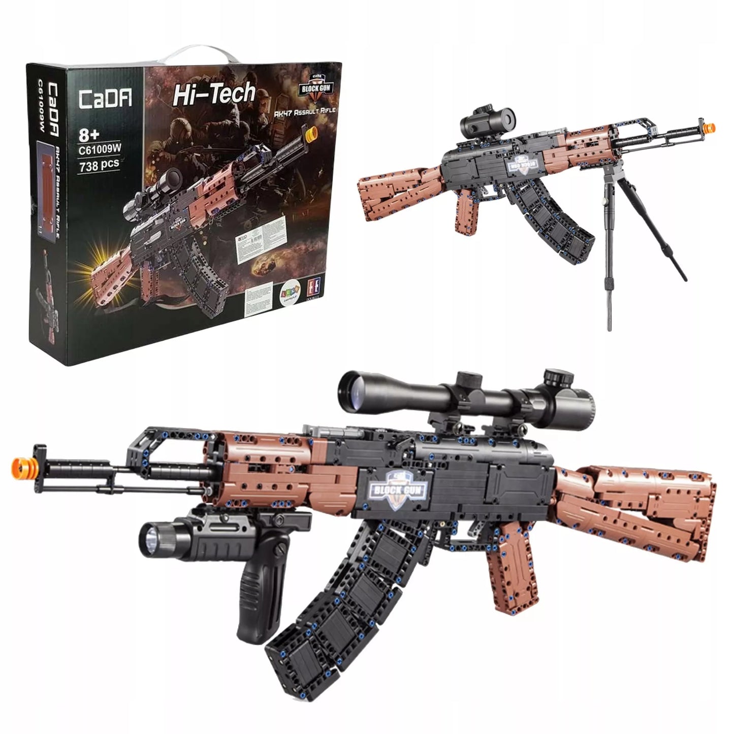 CaDA AK-47 automato konstravimo rinkinys
