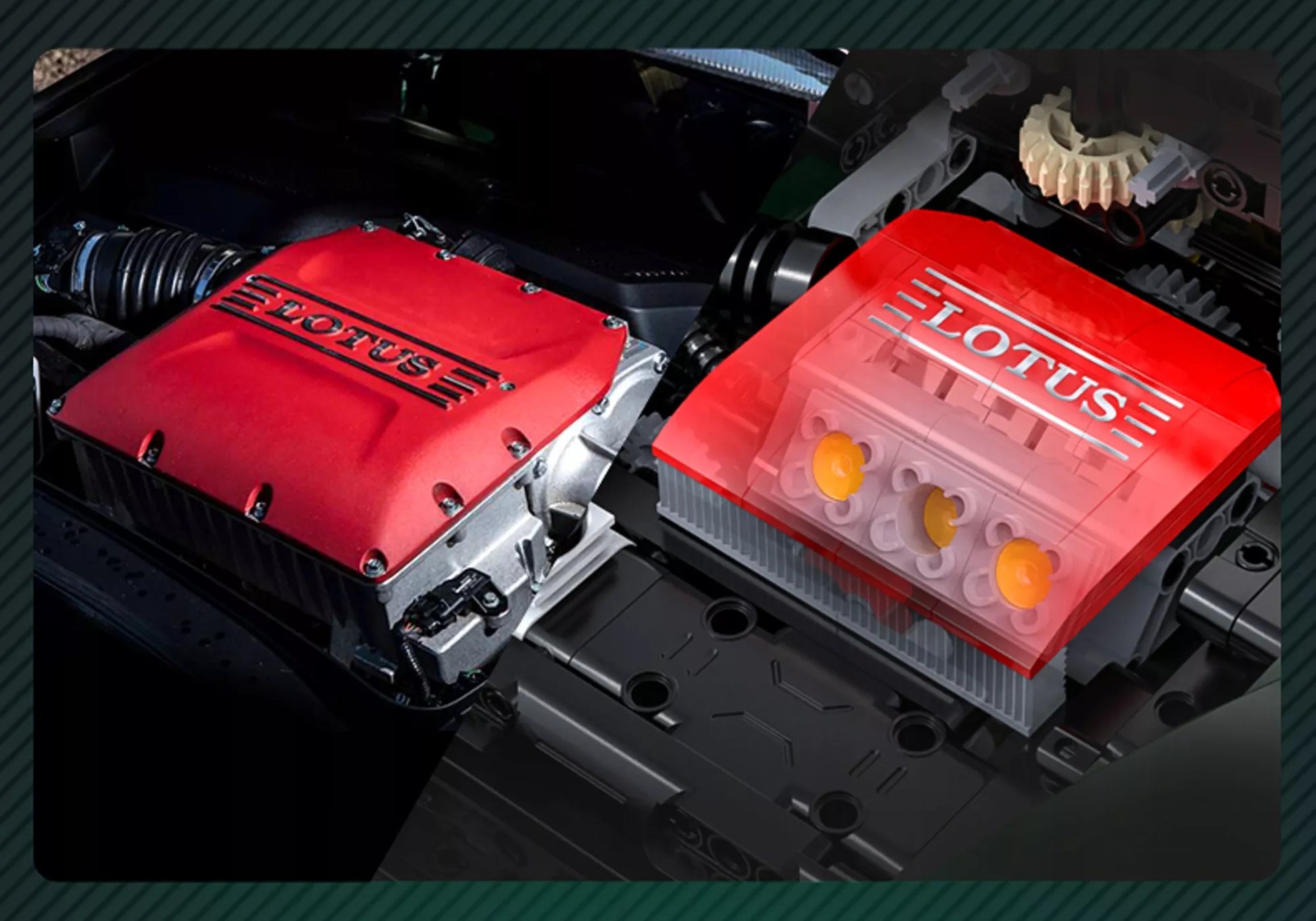CaDA konstravimo rinkinys Lotus Exige Cup 430 1:8 automobilis