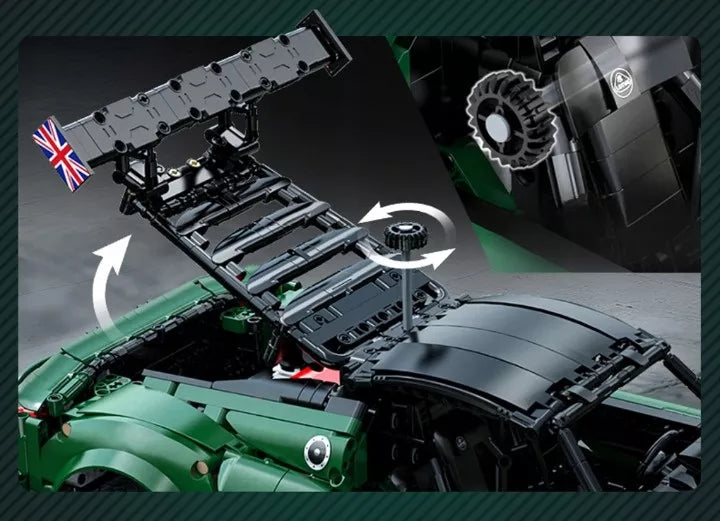 CaDA konstravimo rinkinys Lotus Exige Cup 430 1:8 automobilis