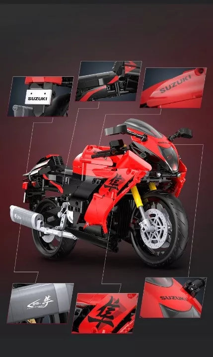 CaDA konstravimo rinkinys Suzuki Hayabusa motociklas