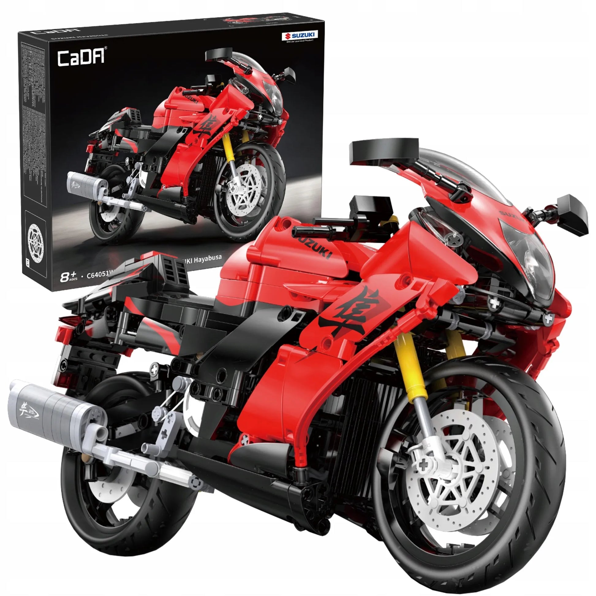 CaDA konstravimo rinkinys Suzuki Hayabusa motociklas