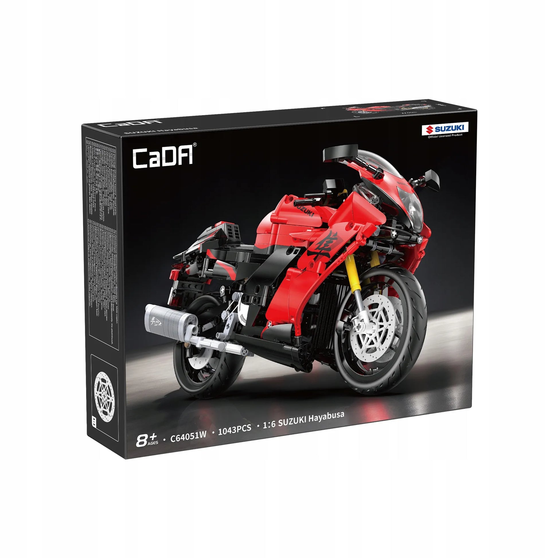 CaDA konstravimo rinkinys Suzuki Hayabusa motociklas