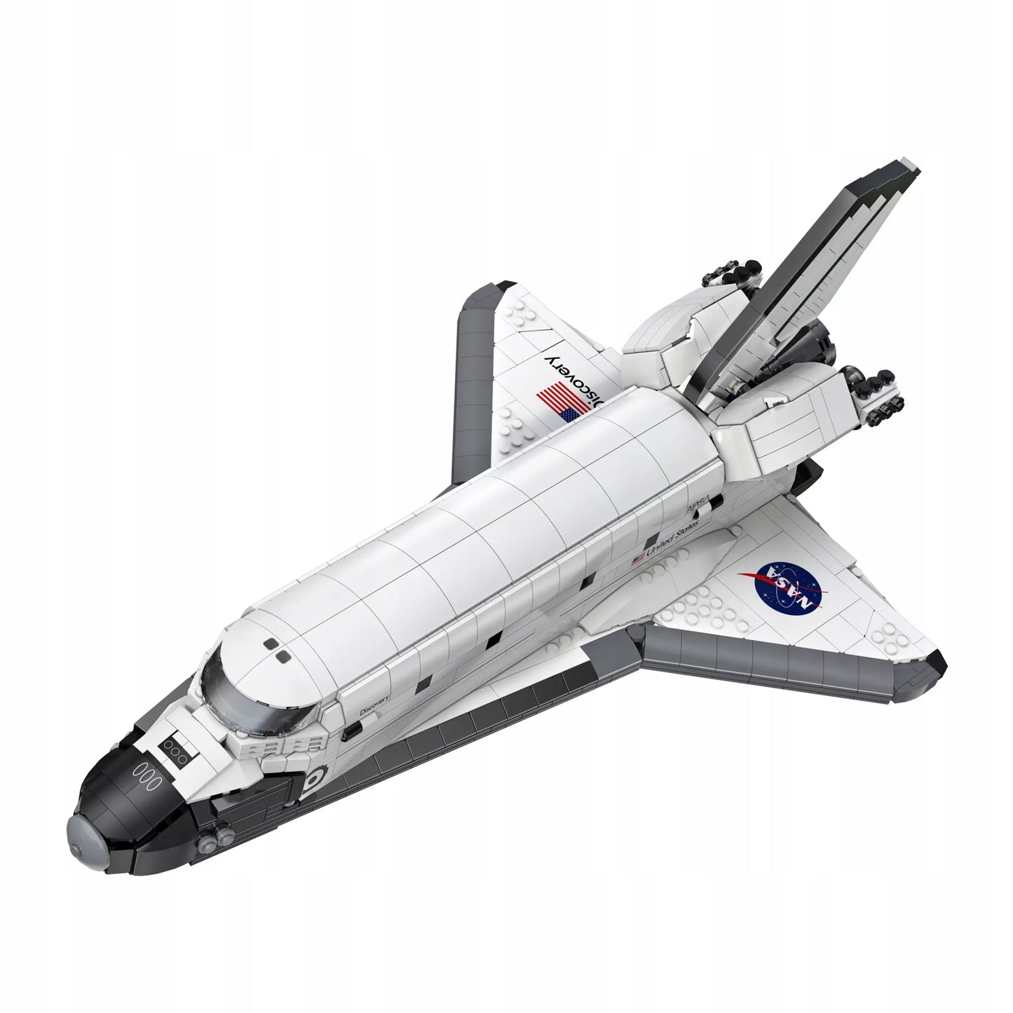 CaDA NASA erdvėlaivio Discovery modelio konstravimo rinkinys