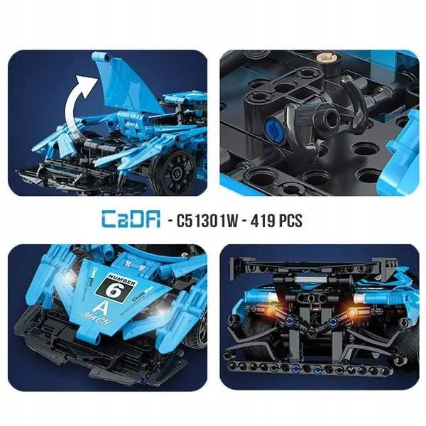 CaDA techninis sportinis automobilis Helios nuotolinio valdymo RC