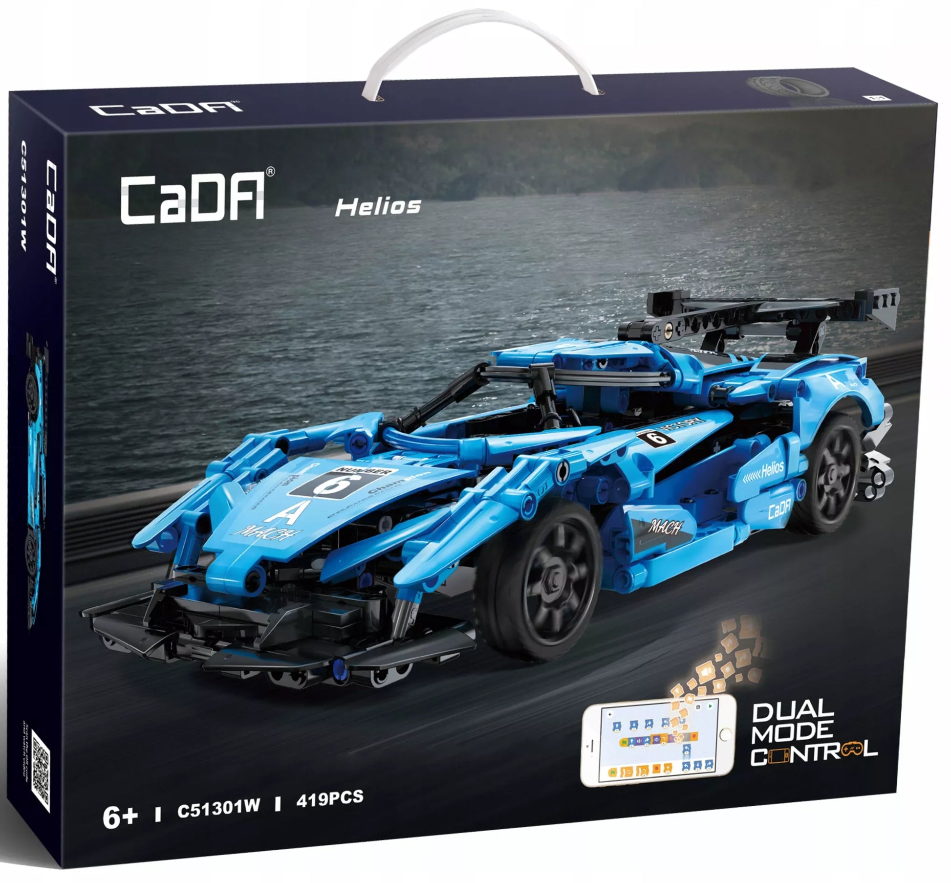 CaDA techninis sportinis automobilis Helios nuotolinio valdymo RC