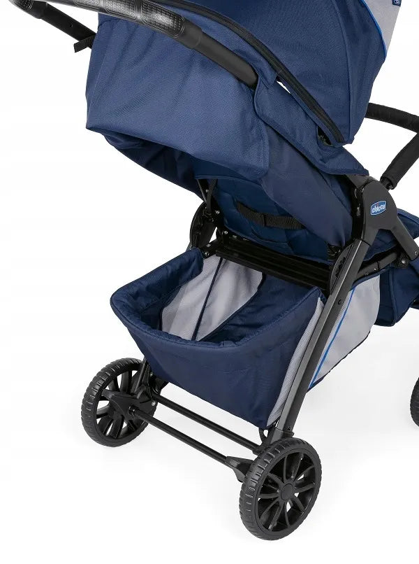 CHICCO KWIK ONE BLUE PRINT sportinis vežimėlis