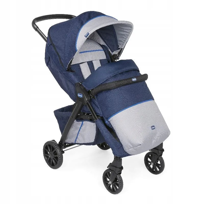 CHICCO KWIK ONE BLUE PRINT sportinis vežimėlis