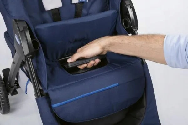 CHICCO KWIK ONE BLUE PRINT sportinis vežimėlis