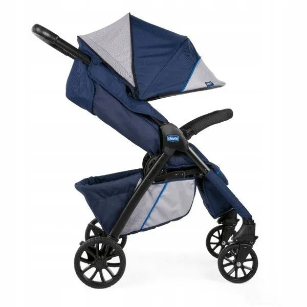 CHICCO KWIK ONE BLUE PRINT sportinis vežimėlis
