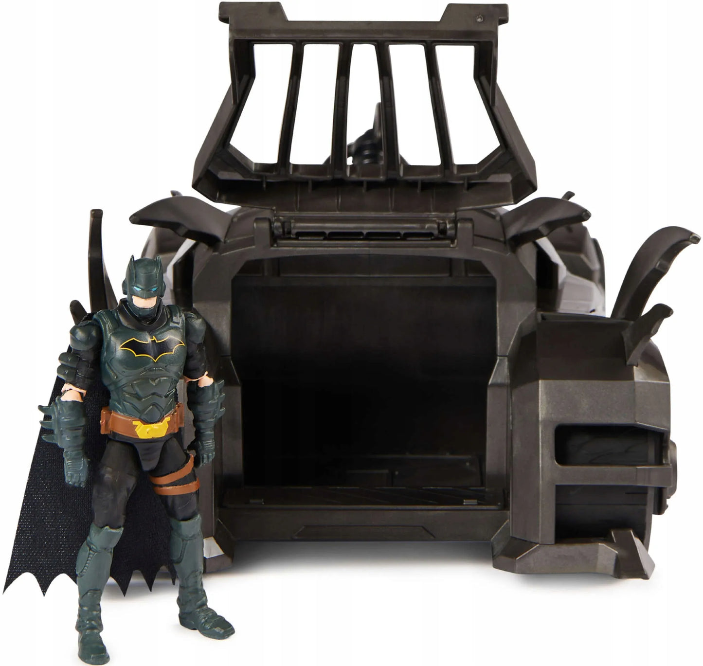 DC COMICS Batman figūrėlės rinkinys 10 cm + Crusader Batmobile 4+