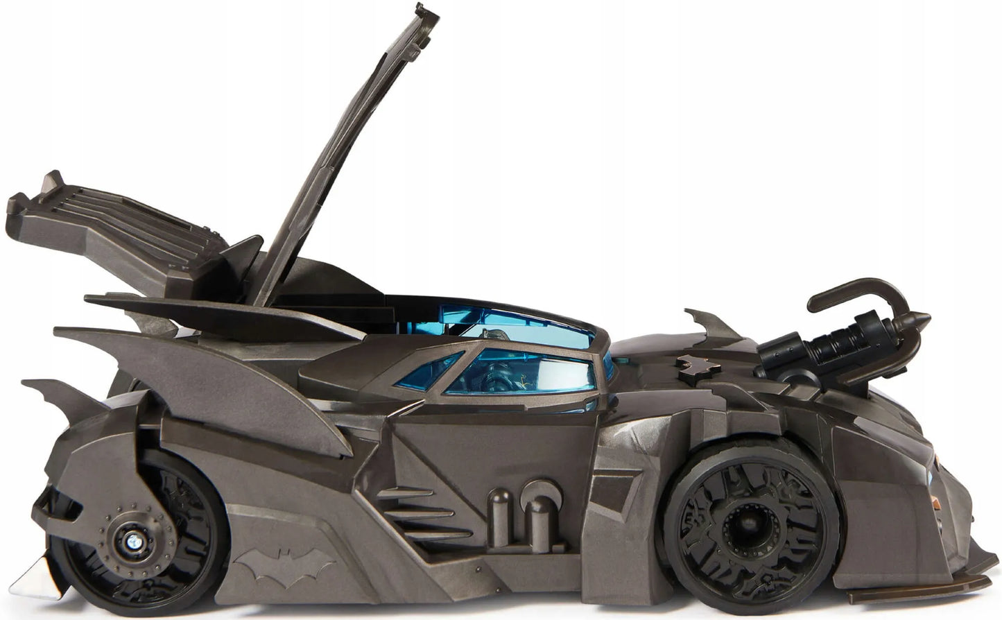 DC COMICS Batman figūrėlės rinkinys 10 cm + Crusader Batmobile 4+