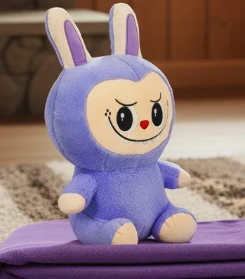 Didelė pliušinė Labubu lėlė figūrėlė 50 cm + antklodė 160 cm