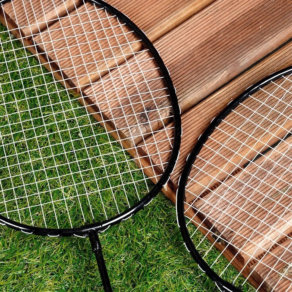 Didelis BADMINTONO RINKINYS raketės šaudyklės XXL žaidimo komplektas