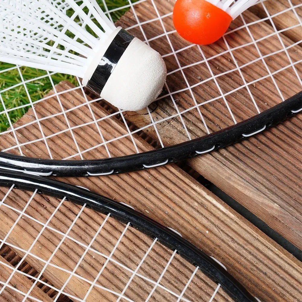 Didelis BADMINTONO RINKINYS raketės šaudyklės XXL žaidimo komplektas