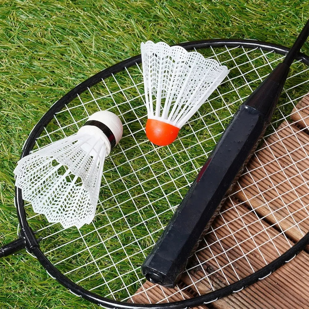Didelis BADMINTONO RINKINYS raketės šaudyklės XXL žaidimo komplektas