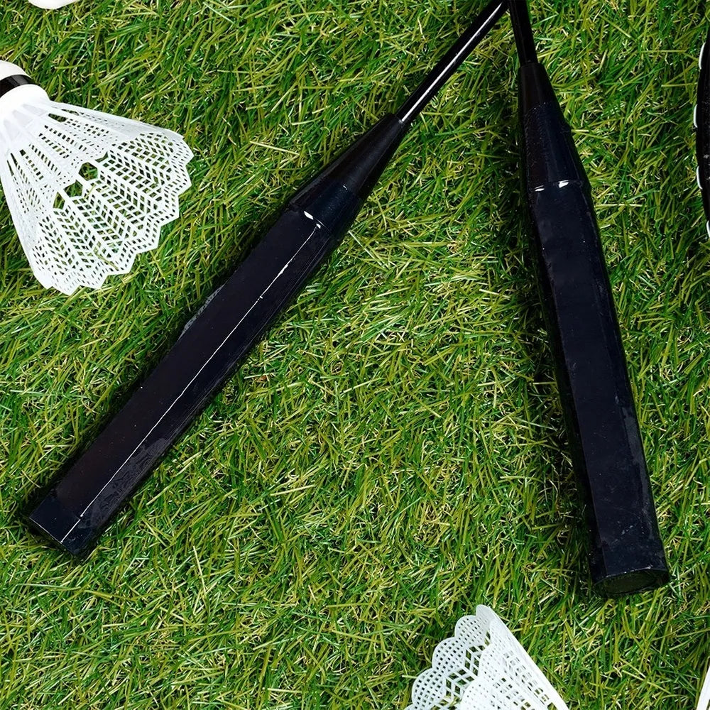 Didelis BADMINTONO RINKINYS raketės šaudyklės XXL žaidimo komplektas