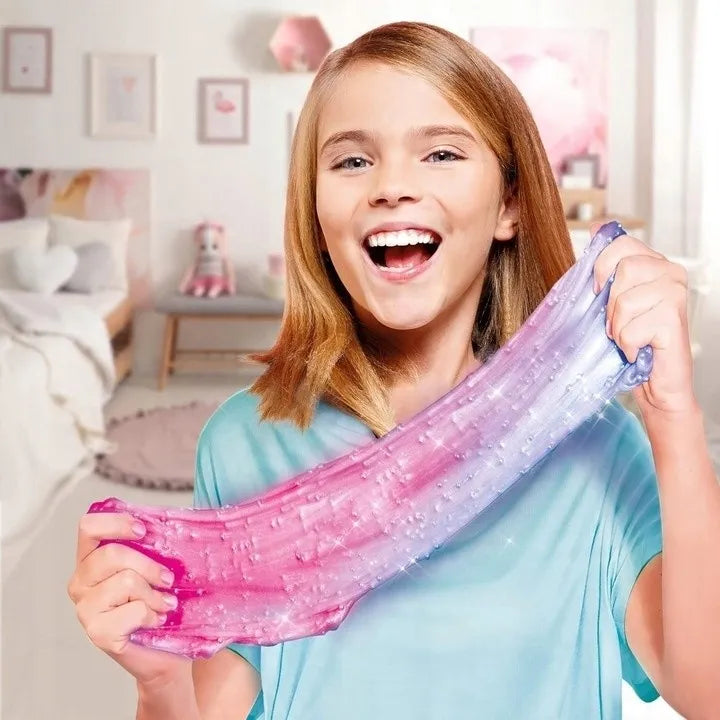 DIDELIS KŪRYBINIS SLIME RINKINYS VAIKAMS SU MIKSERIU – GAMINIMO FABRIKĖLIS