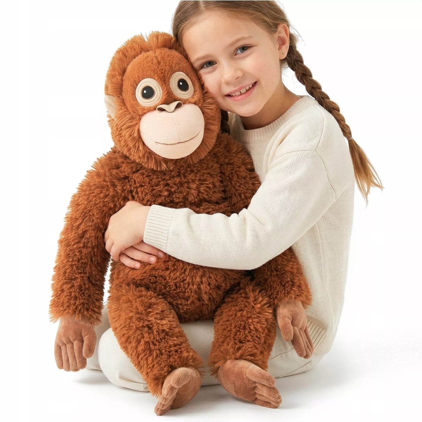Didelis pliušinis orangutanas IKEA Djungelskog 66 cm
