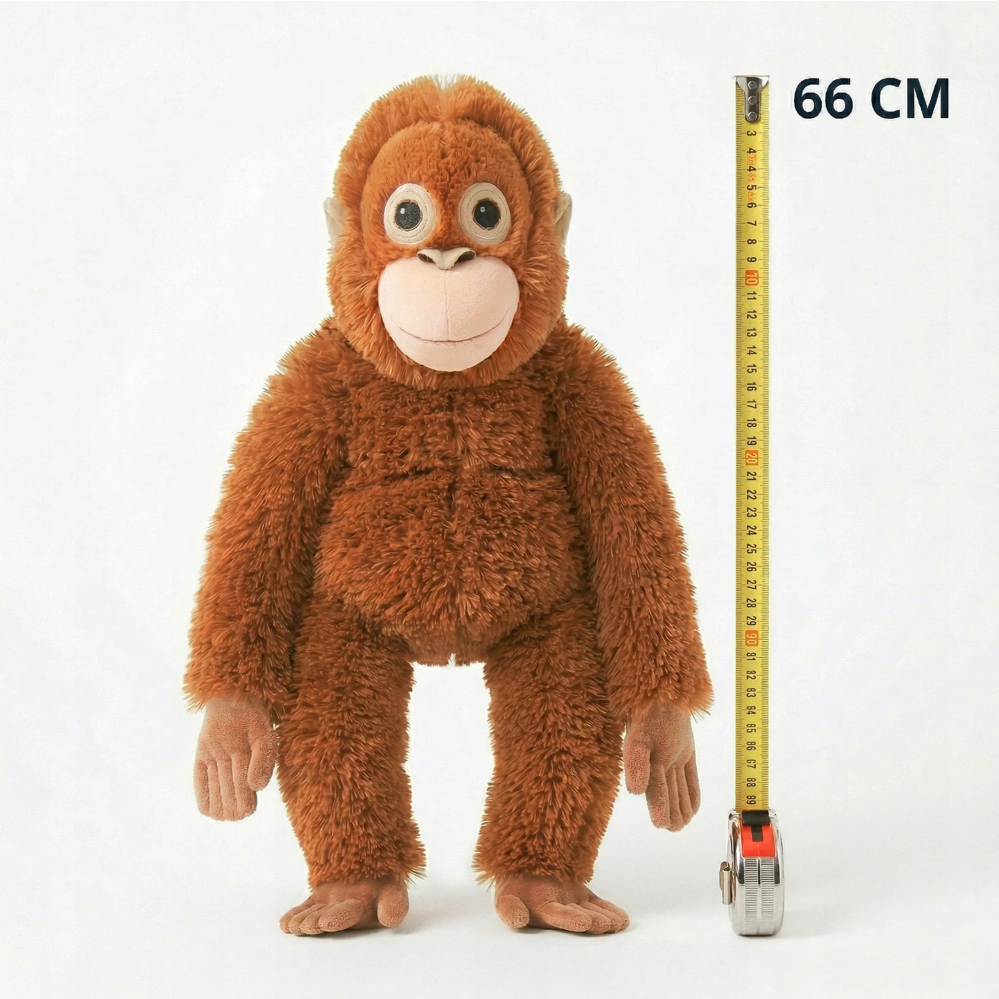 Didelis pliušinis orangutanas IKEA Djungelskog 66 cm