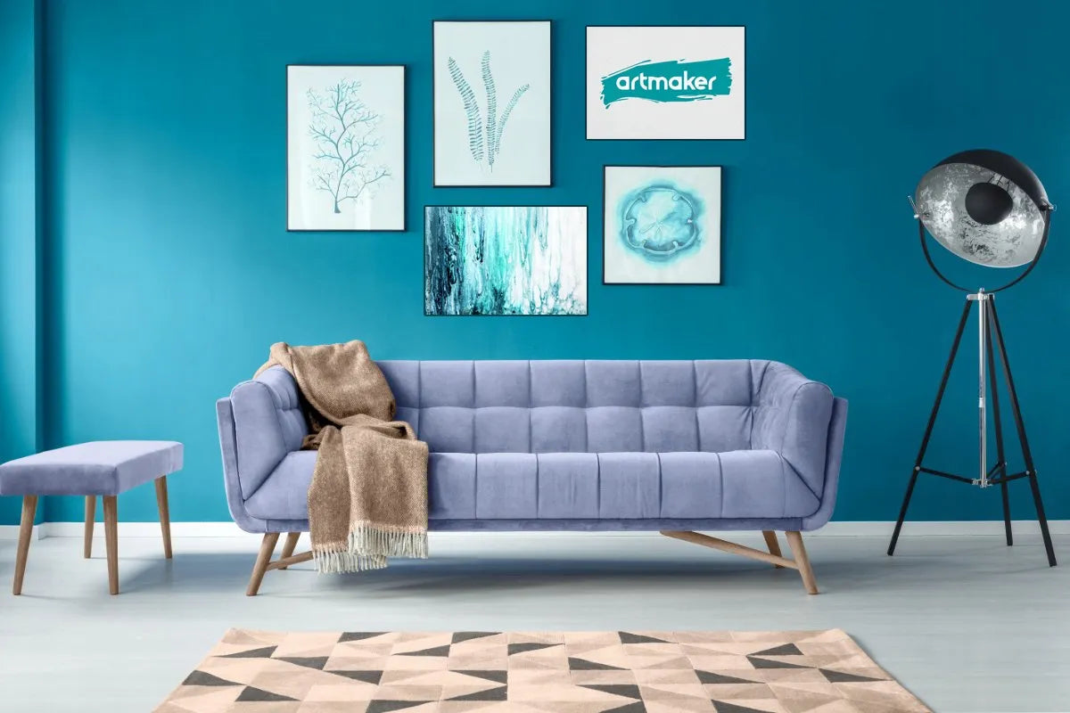 DIDELIS tapybos rinkinys: molbertas, dažai, drobės, dovana