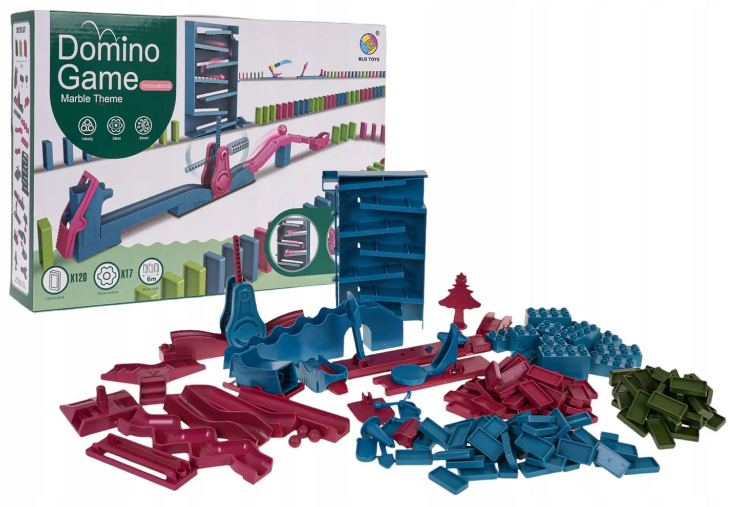 Domino rinkinys 130 vnt.