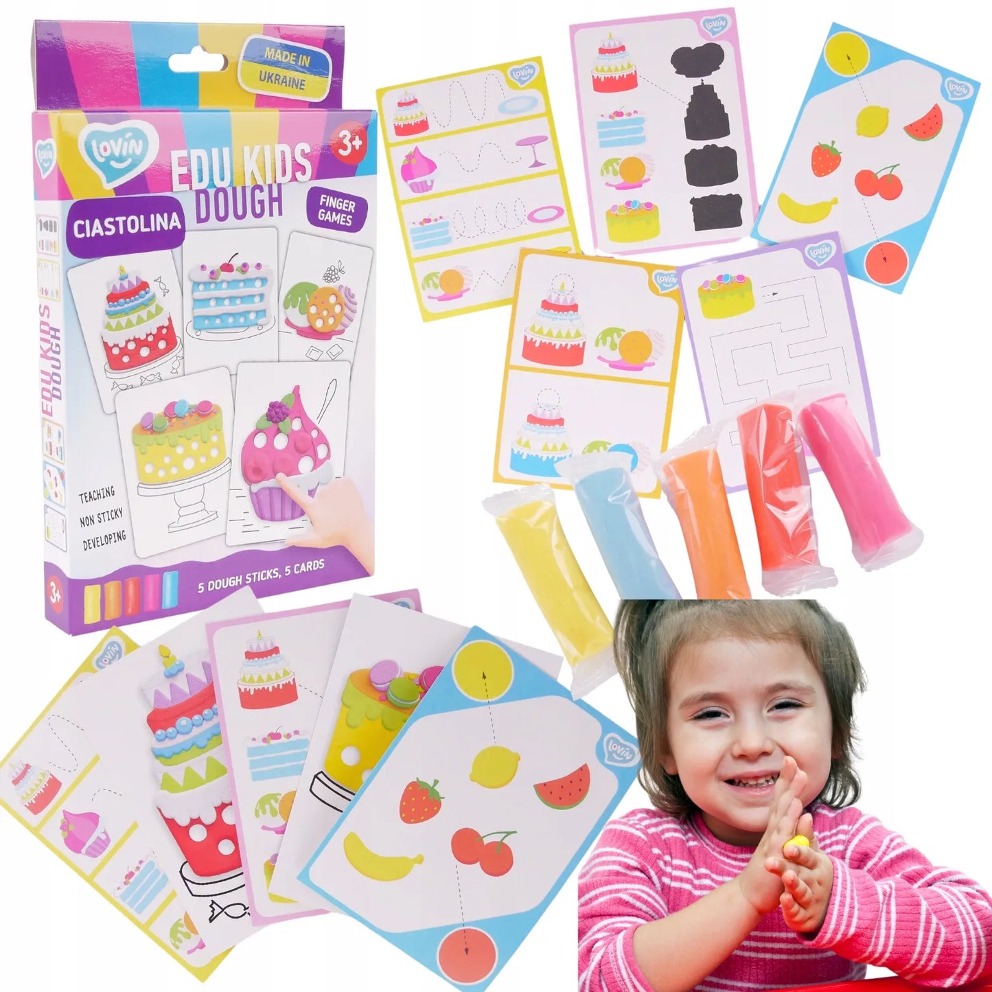 EDU KIDS saldumynų rinkinys TM Lovin 41209