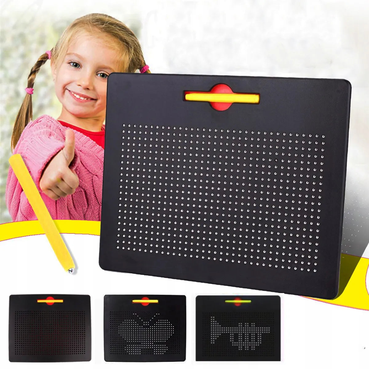 EDU Magnetinė lenta su rutuliukais MagneticPad 380
