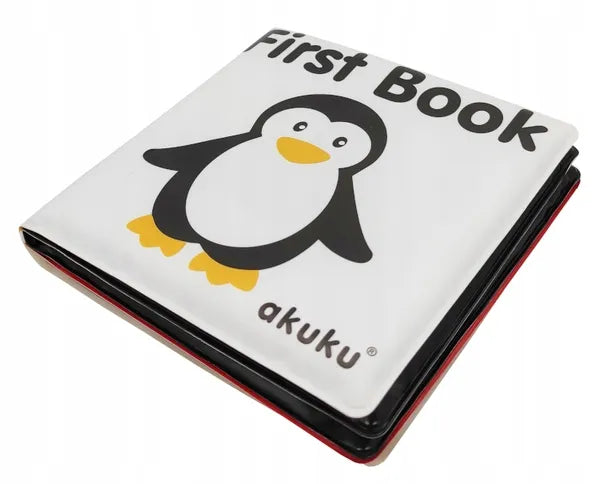 Edukacinė knygelė maudynėms Akuku First book 10 psl.