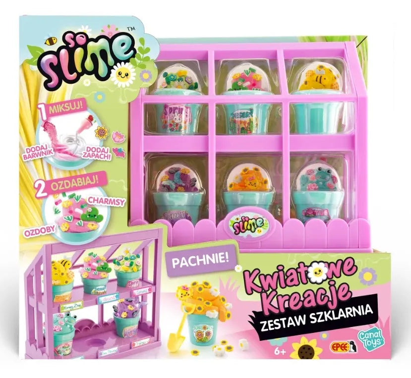 Epee So Slime gėlių kūriniai