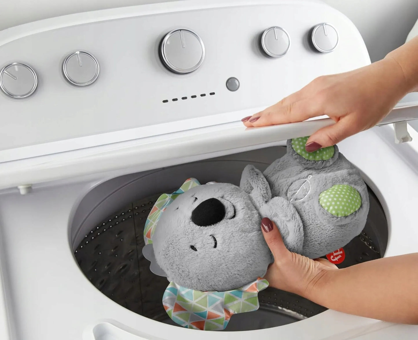 FISHER-PRICE mieganti koala – raminantis migdukas su garsais + kramtukas dovanų