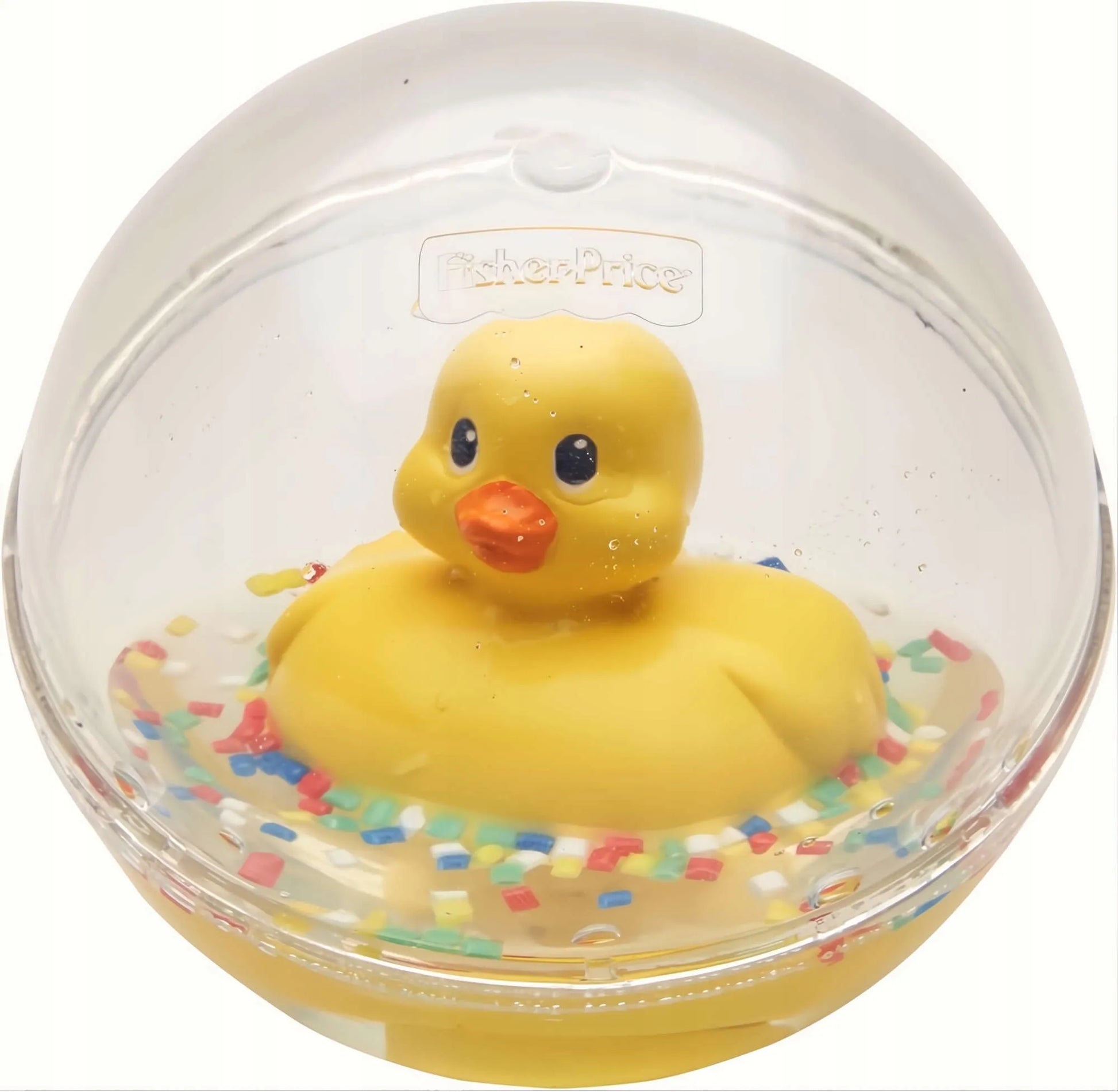 Fisher-Price vonios žaislas antis burbule, ropojimui, su dovana – kramtuku