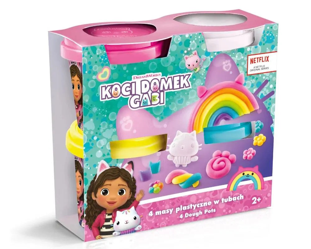 Gabitos namelis. 4 modelino rinkiniai tūbelėse