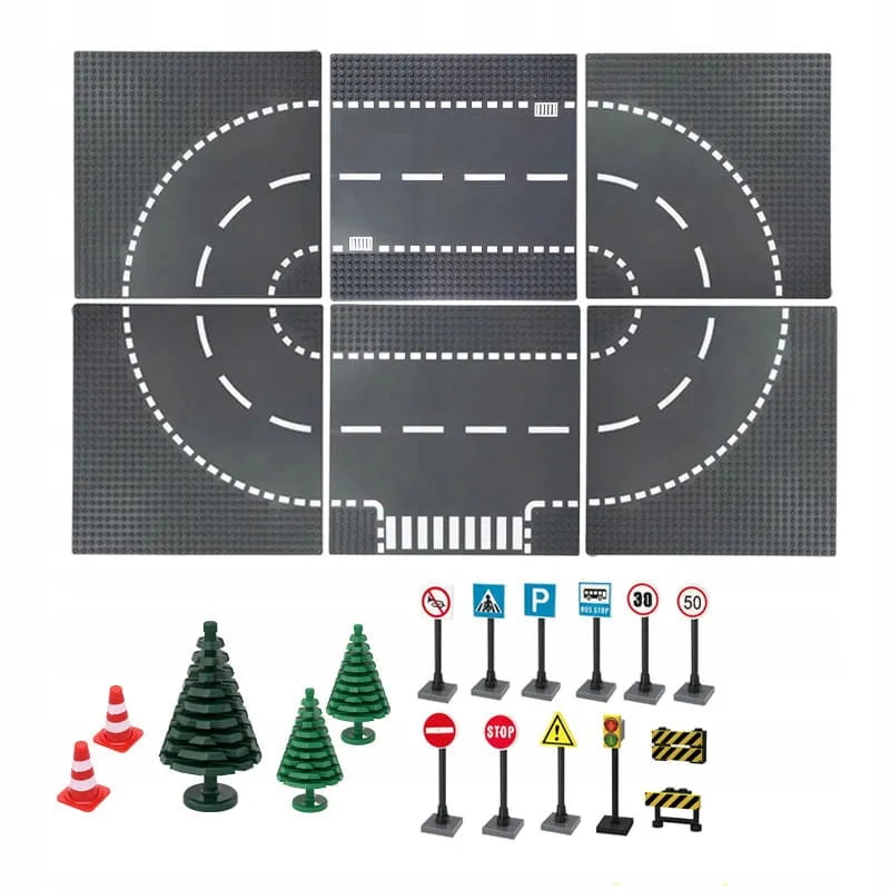 Habarri Monte Carlo gatvių kelių rinkinys – 23 dalių konstravimo pagrindas
