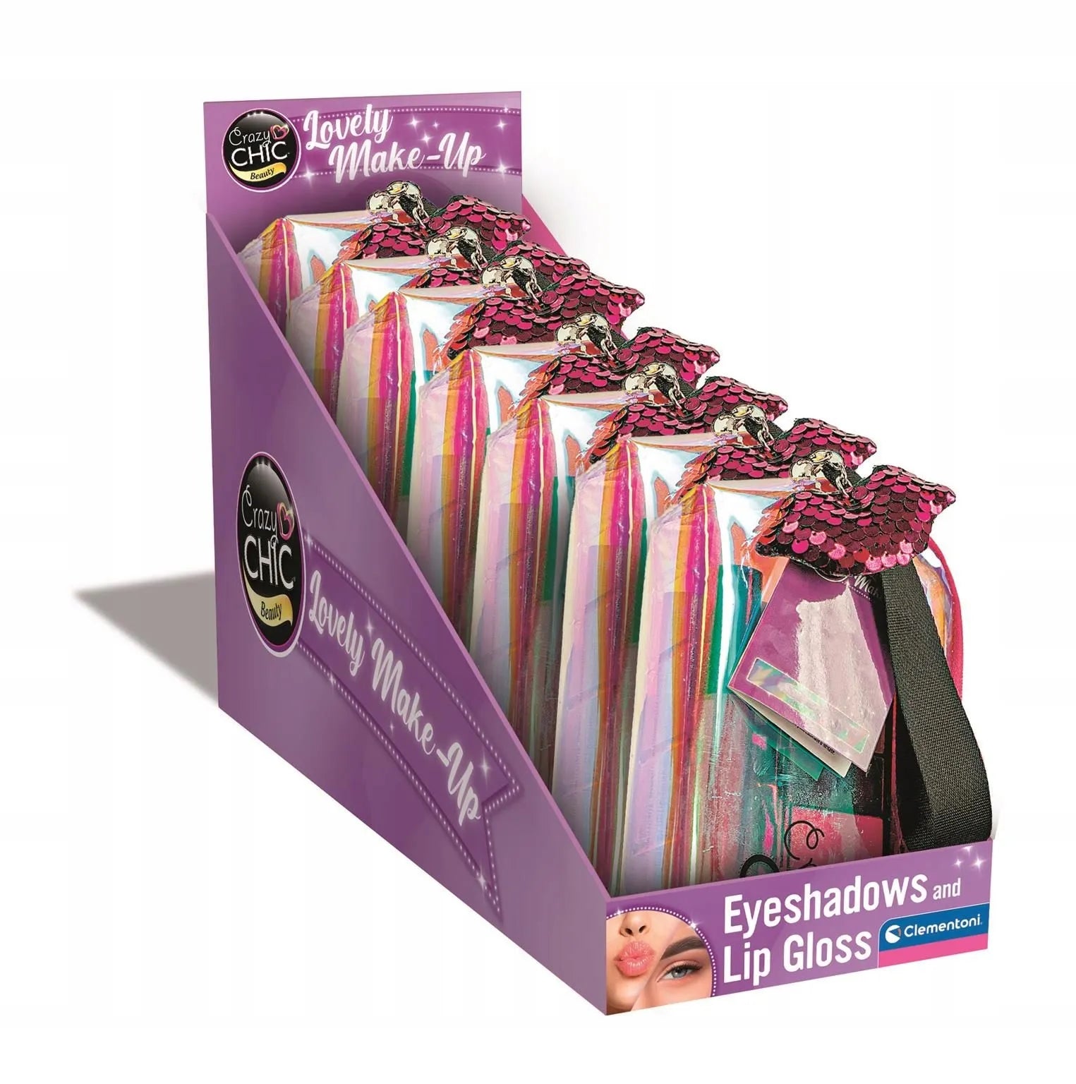 Holografinis makiažo rinkinys CLEMENTONI Crazy Chic