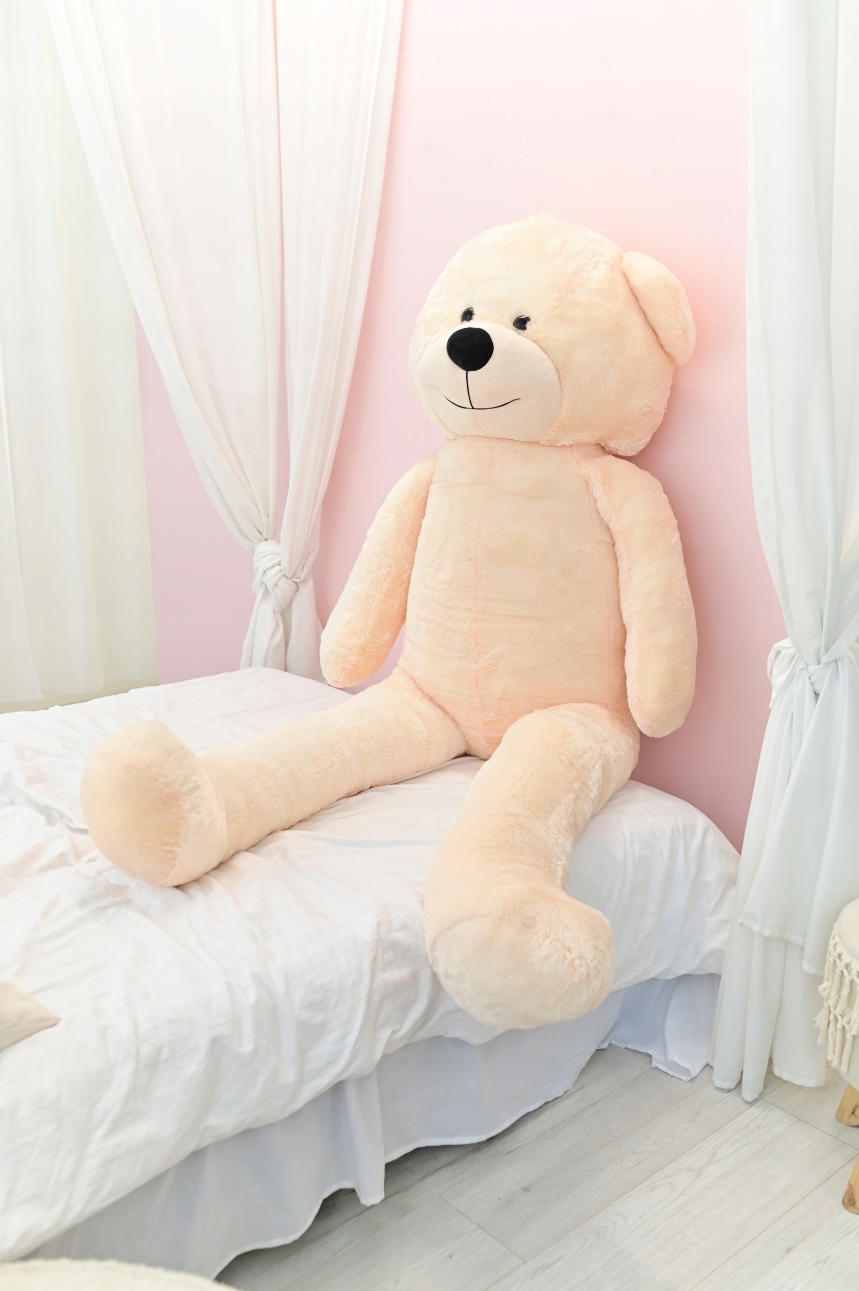 Didžiulis meškinas – 220 cm pliušinis žaislas