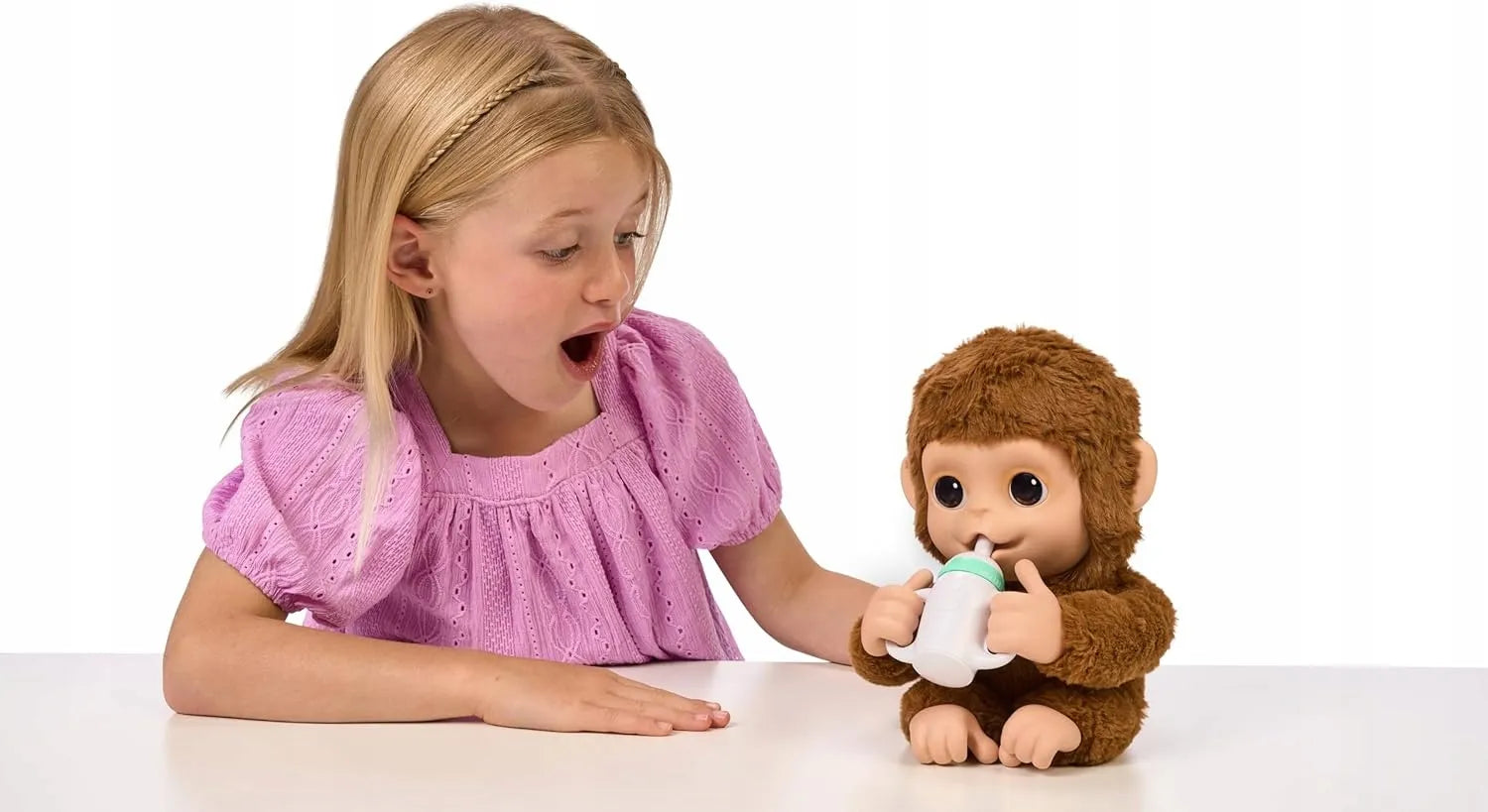 Interaktyvi beždžionėlė LITTLE LIVE PETS MANGO, čiulpianti nykštį