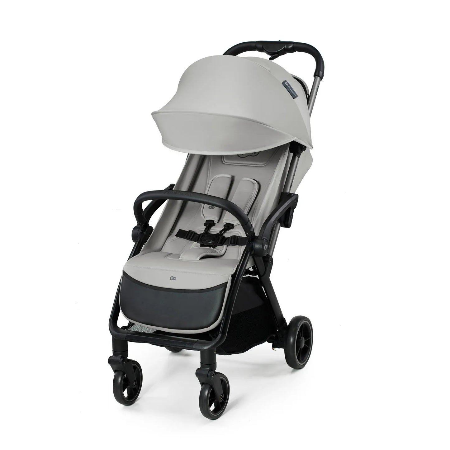 Kinderkraft APINO sportinis vežimėlis, 22 kg, lengvas, sulankstomas, pilkas