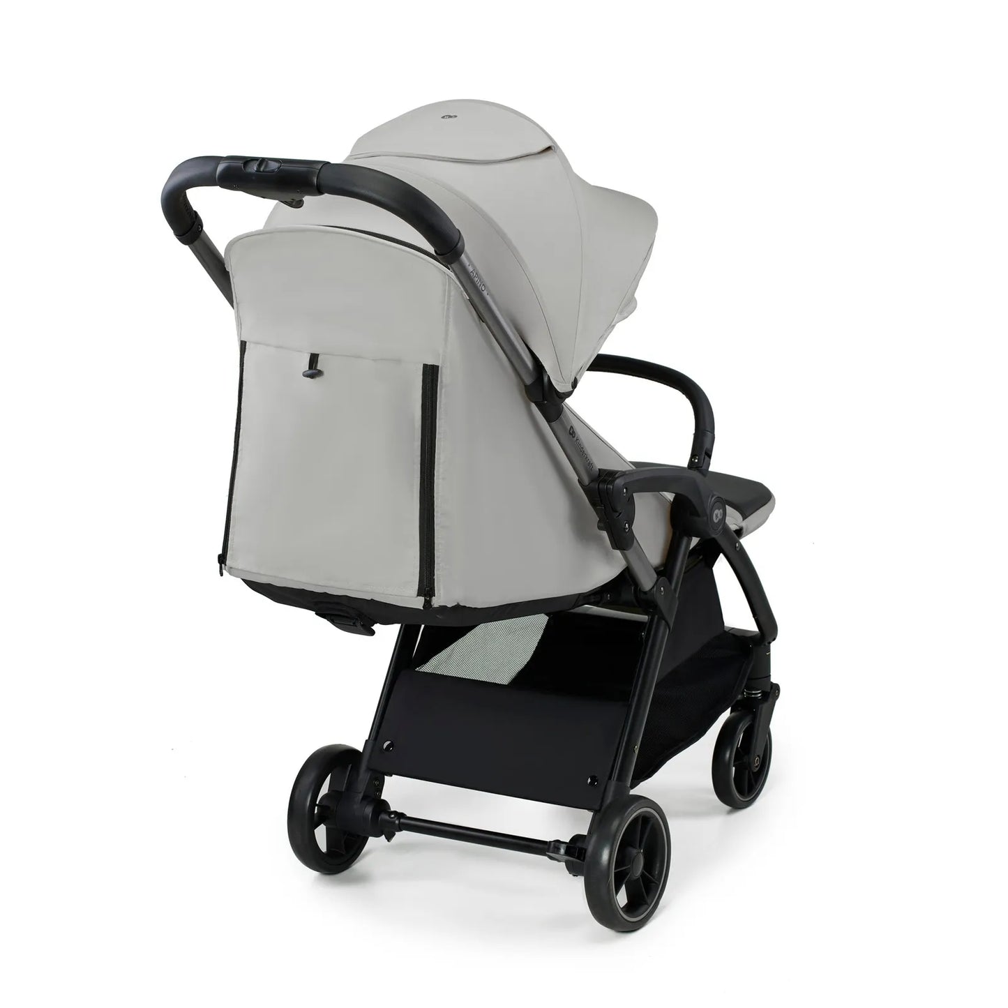 Kinderkraft APINO sportinis vežimėlis, 22 kg, lengvas, sulankstomas, pilkas