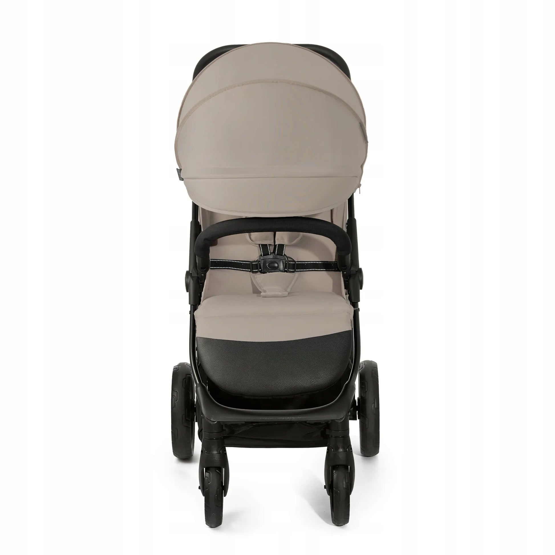 Kinderkraft sportinis vežimėlis TRIG 3, 22 kg, lengvas, Click&Fold, smėlio spalvos