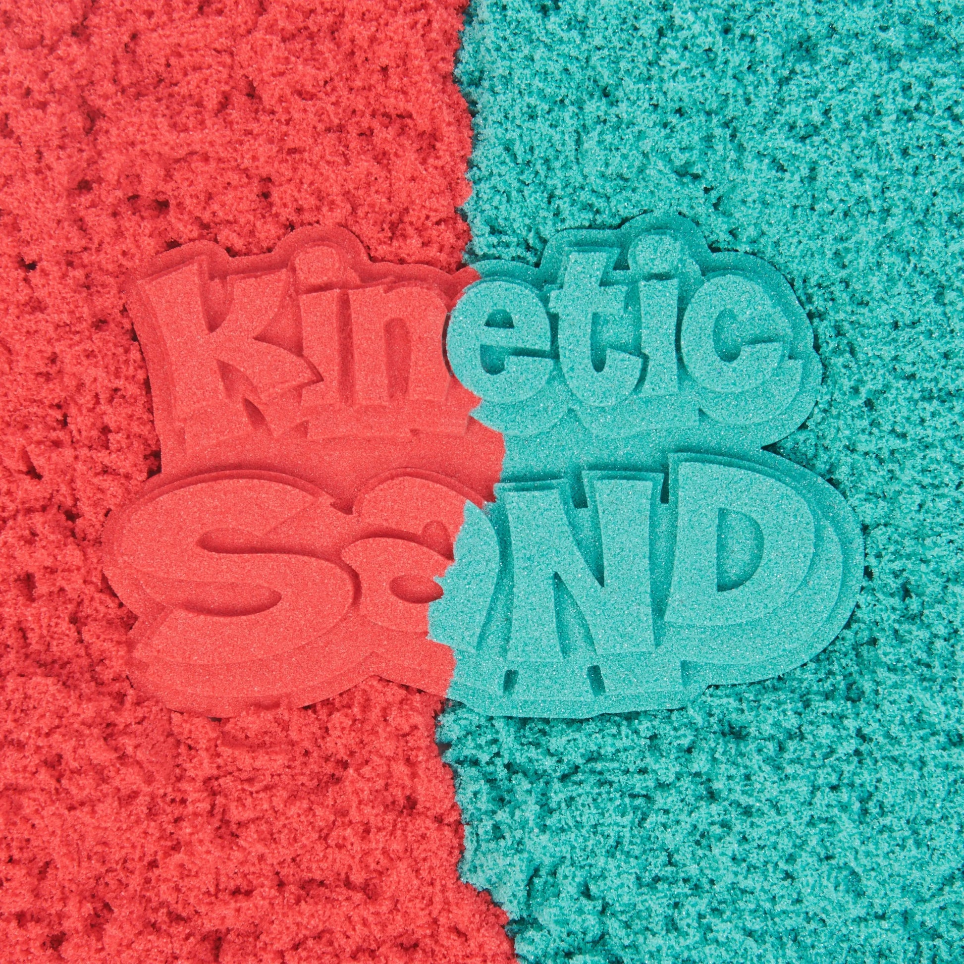 KINETIC SAND KINETINIS SMĖLIS RINKINYS 2 SPALVOS + FORMELĖS